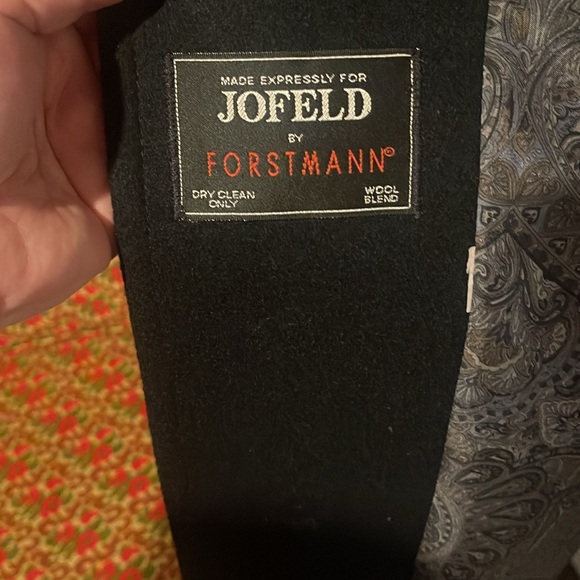 JOFELD BY FORSTMANN WOMENS WOOL BLEND COAT LONG WOOL BLEND PEACOAT - Picture 6 of 10